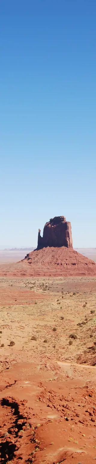 Reite der Sonne entgegen im Monument Valley